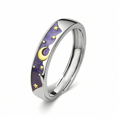 Anillo de Pareja Sol y Luna