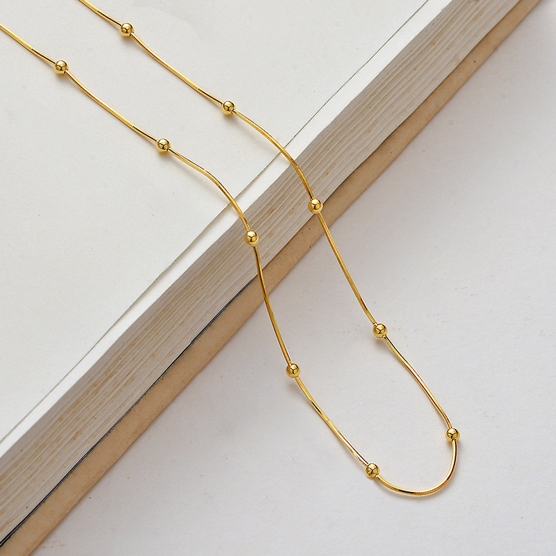Collar de Perlas con Cadena