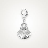 Charm Concha plateado