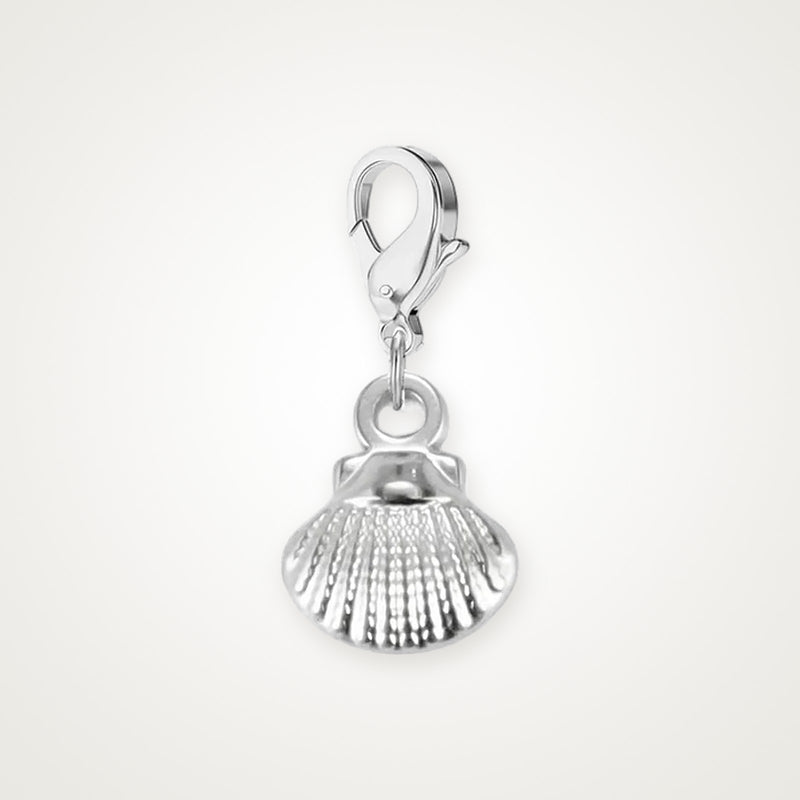 Charm Concha plateado