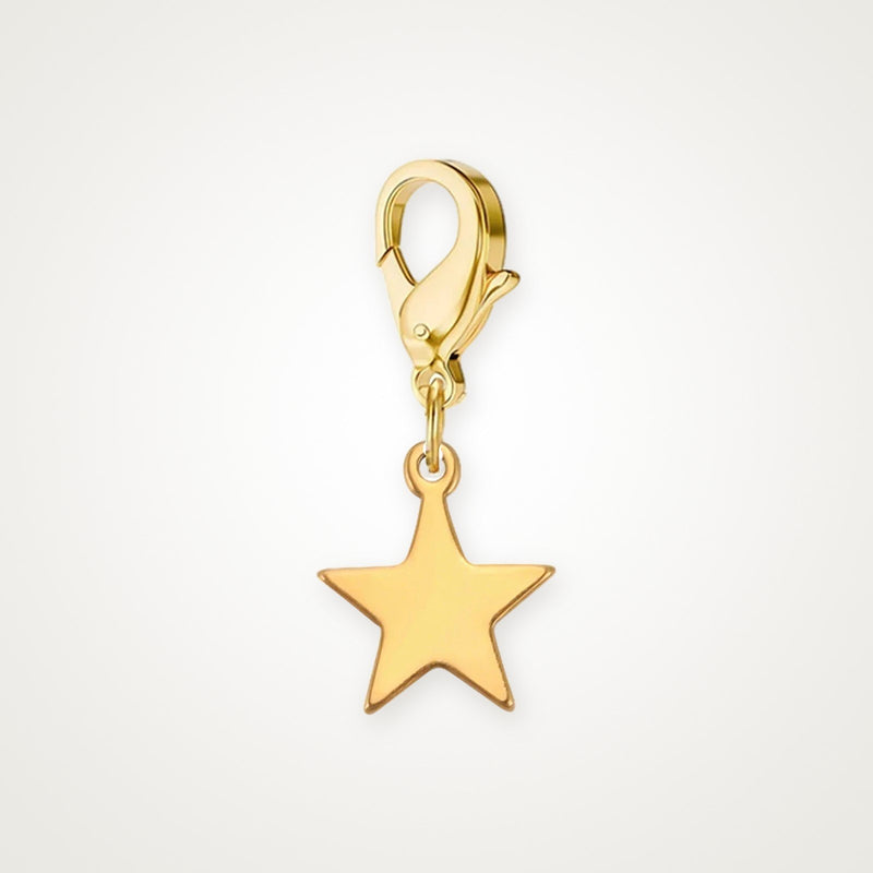 Charm Estrella dorado