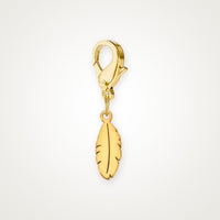 Charm Plumita dorado
