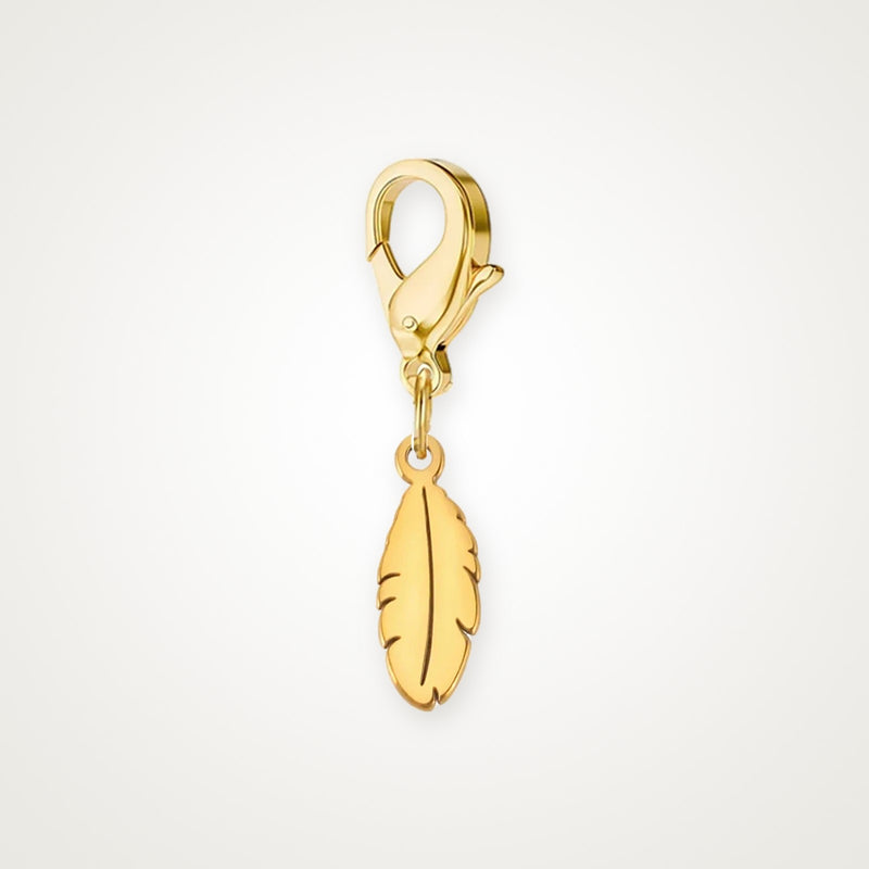 Charm Plumita dorado