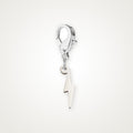 Charm Rayo plateado con broche de langosta