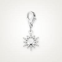 Charm Sol plateado