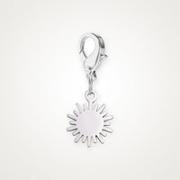Charm Solecito plateado