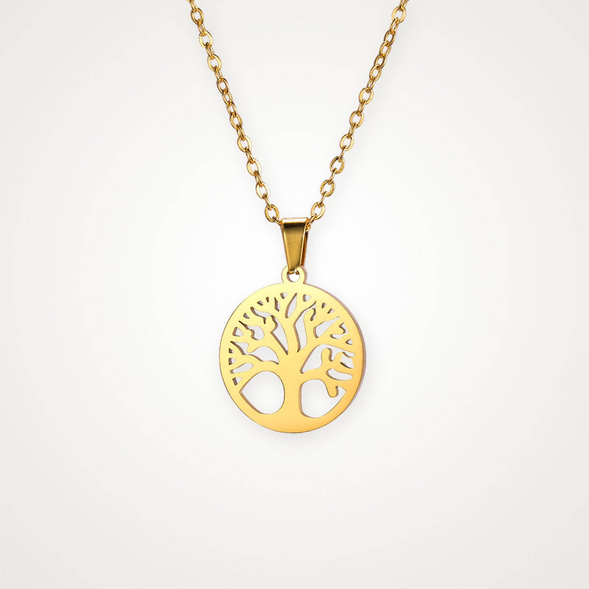 Collar Árbol de la vida dorado