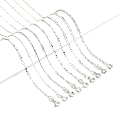 Collar Cadena Ondas, Serpiente o Bolitas