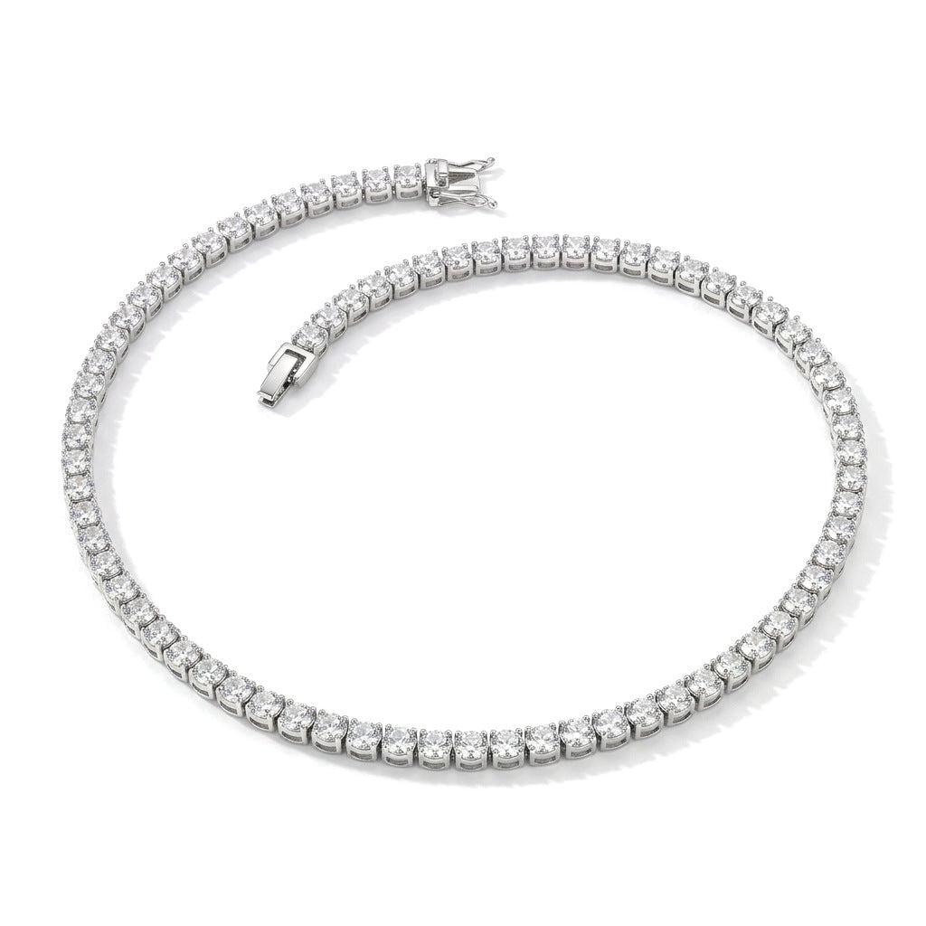 Collar Choker con Zirconias Deslumbrantes