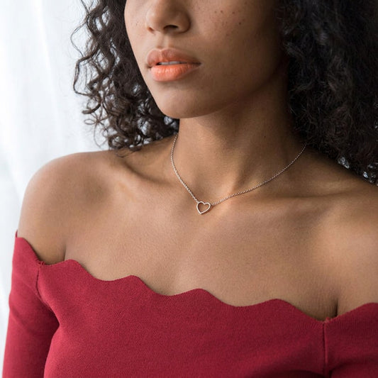 Collar Corazón Romántico