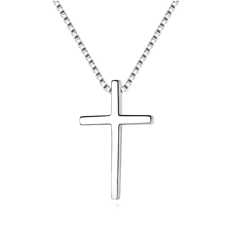 Collar Cruz con Cadena Veneciana