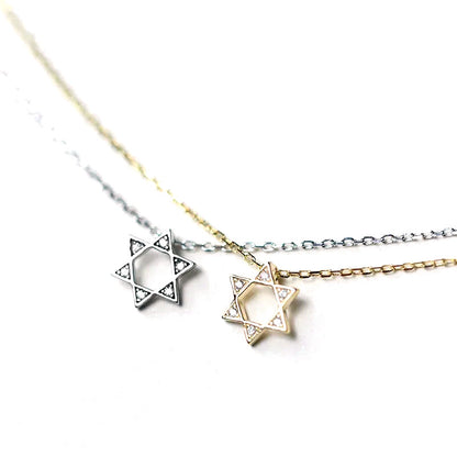 Collar Hexágono con Zirconia