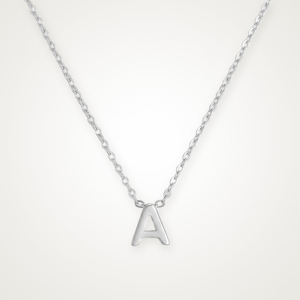 Collar Inicial plateado