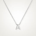 Collar Inicial plateado