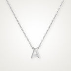 Collar Inicial plateado