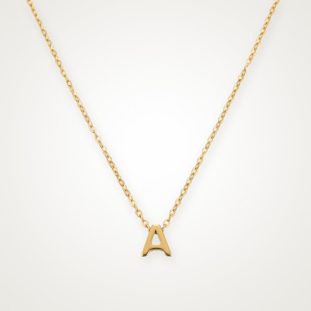 Collar Inicial dorado