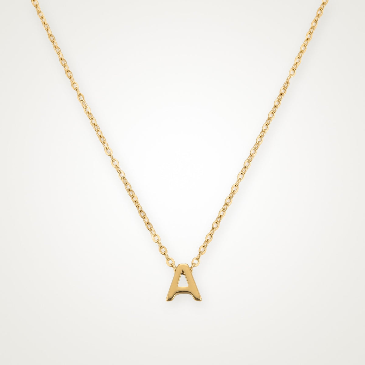 Collar Inicial dorado