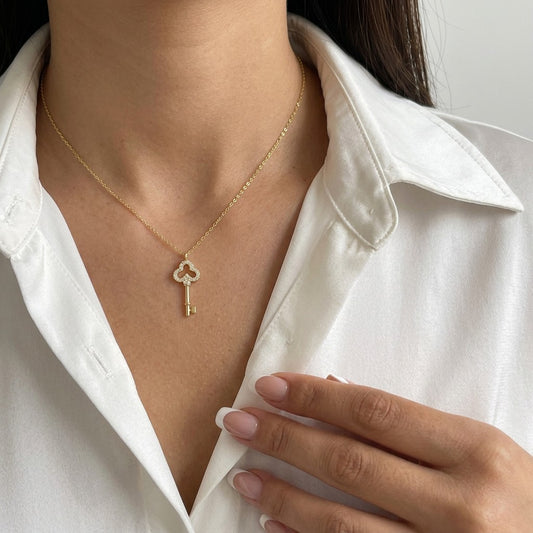 Collar Llave Minimalista