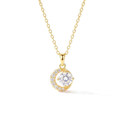 Collar Luna con Zirconias II