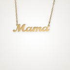 Collar Mamá dorado