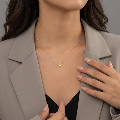 Collar Mariposa y Corazón