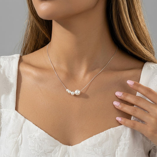 Collar Perla Minimalista