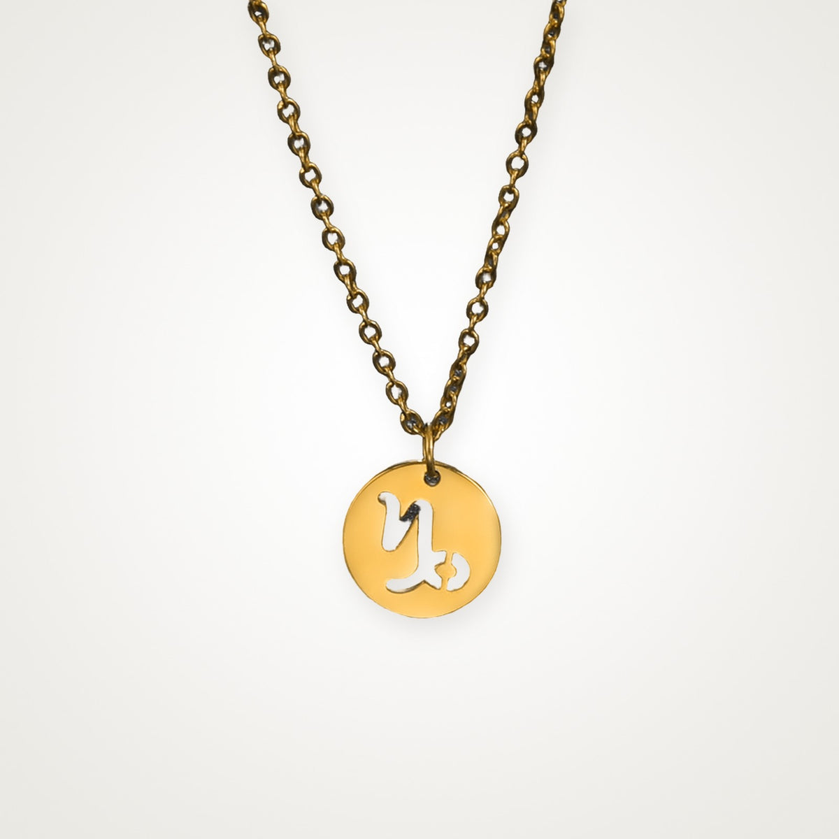 Collar Signo zodiacal dorado Capricornio