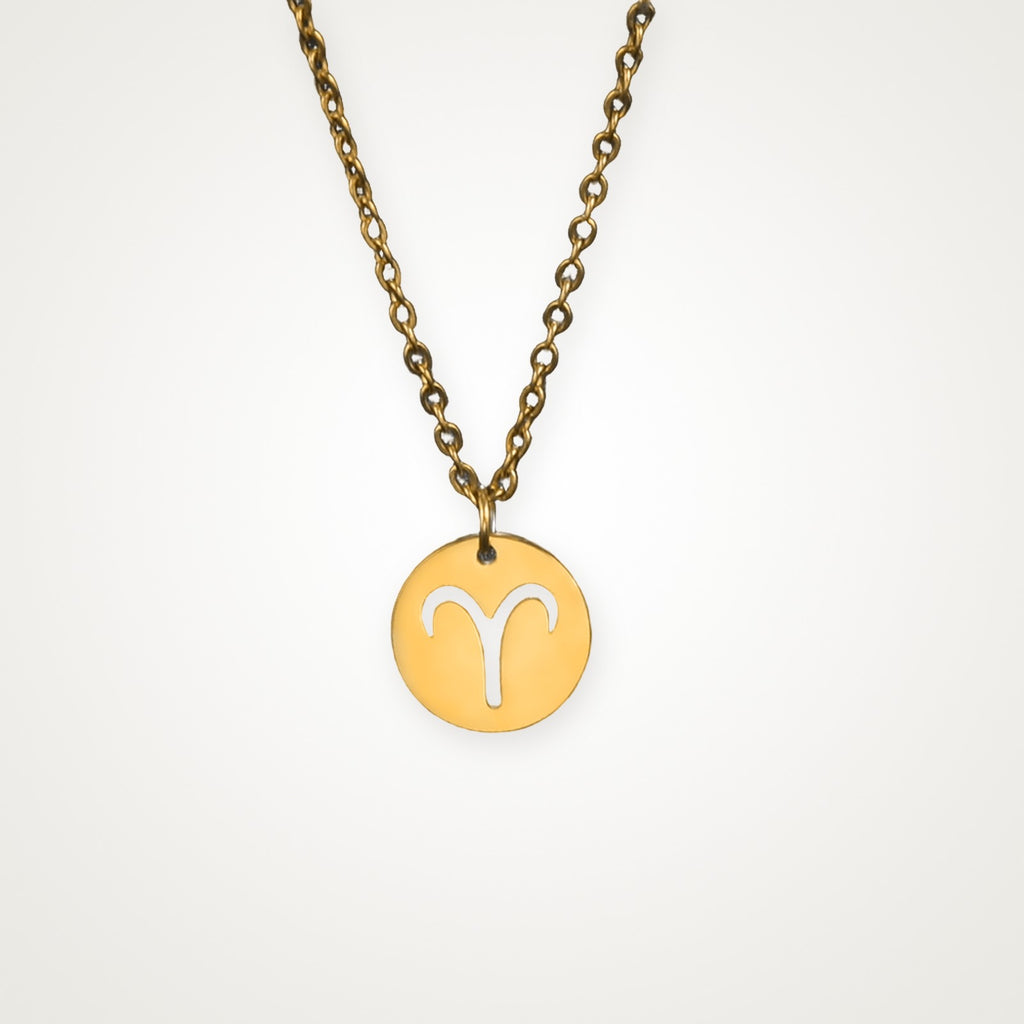 Collar Signo zodiacal dorado
