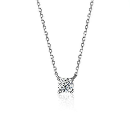 Collar Solitario de Cuatro Garras