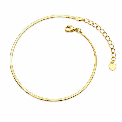 Tobillera Cadena Serpiente de 20 a 25 cm