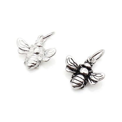 Dije Abeja Blanca o Plateada