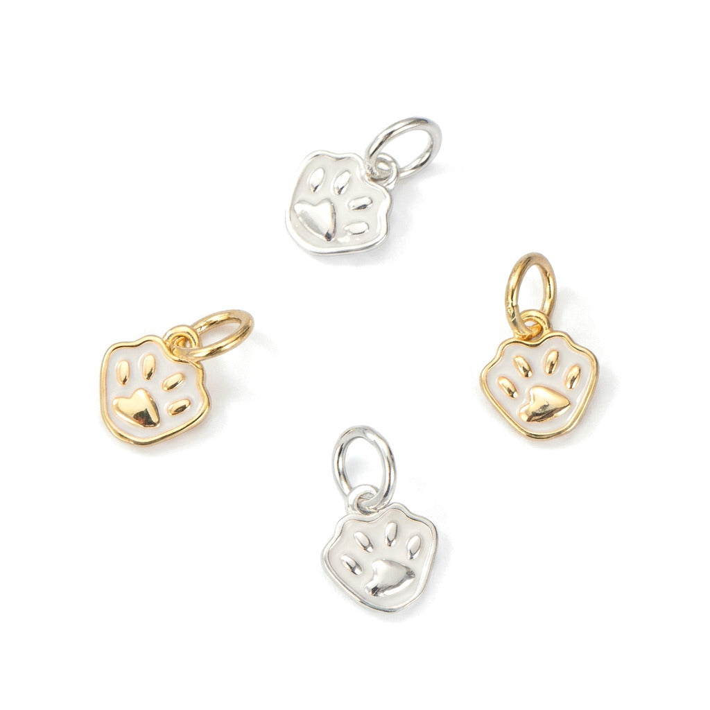 Dije Huellitas de Perrito Esmaltadas