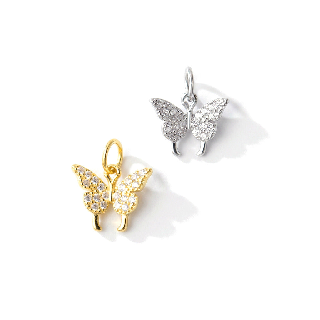Dije Mariposa Brillante con Zirconia