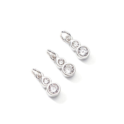 Dije Redondo con Zirconia