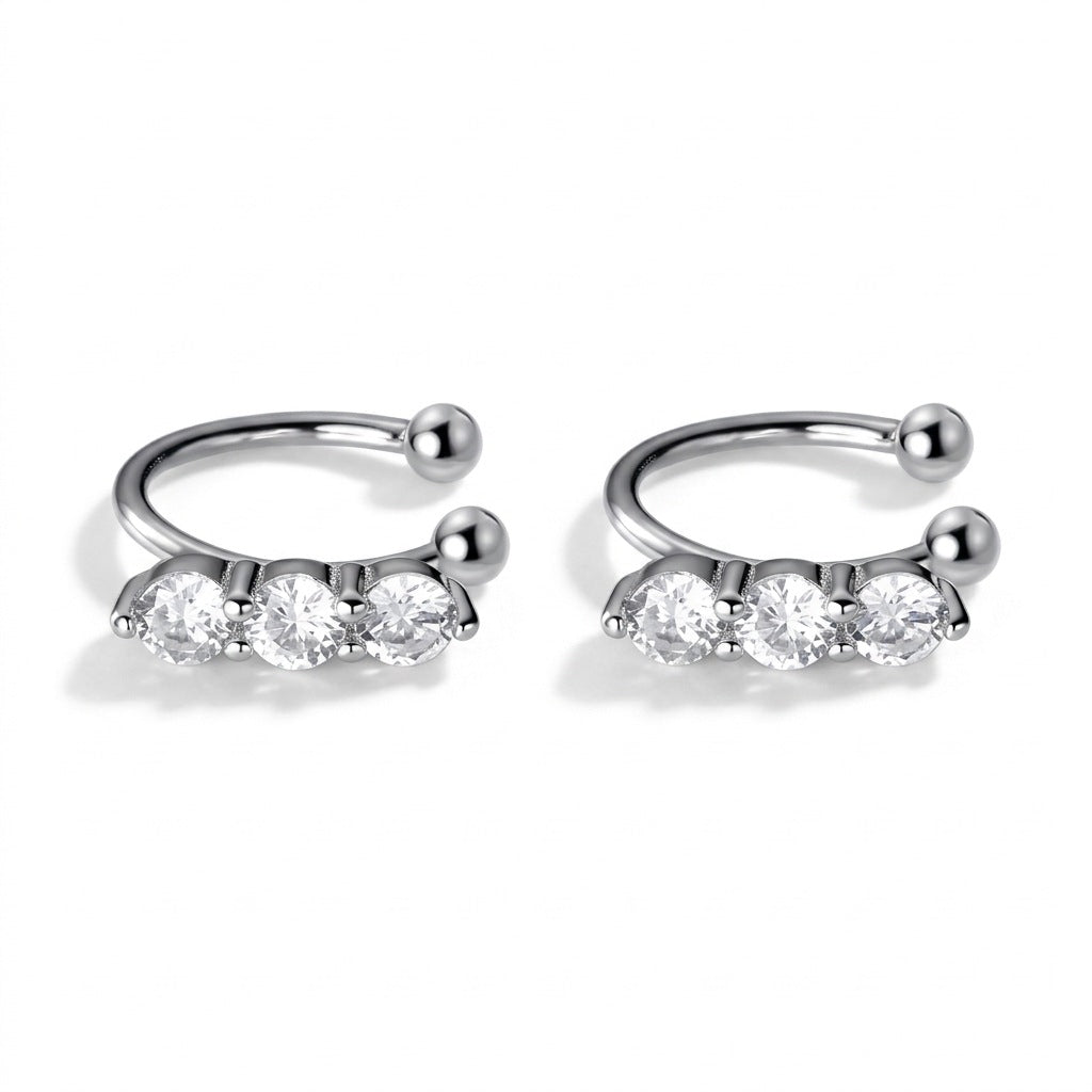 Ear cuff con Zirconias