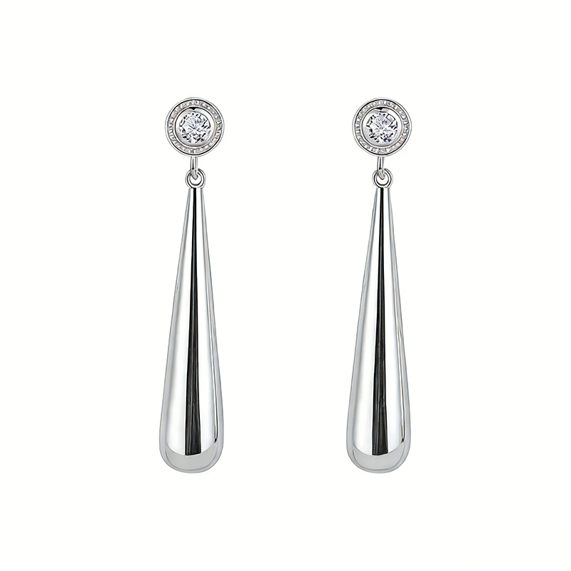 Aretes Largos de Gota