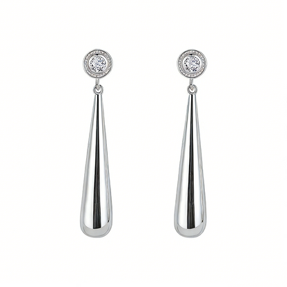 Aretes Largos de Gota