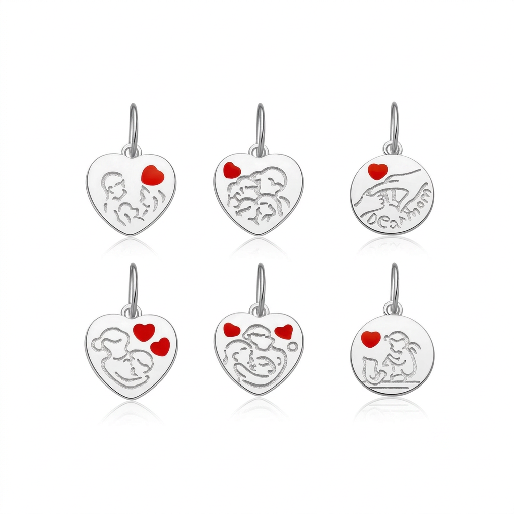 Dije Corazón de Familia