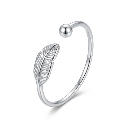 Anillo Coctel Pluma