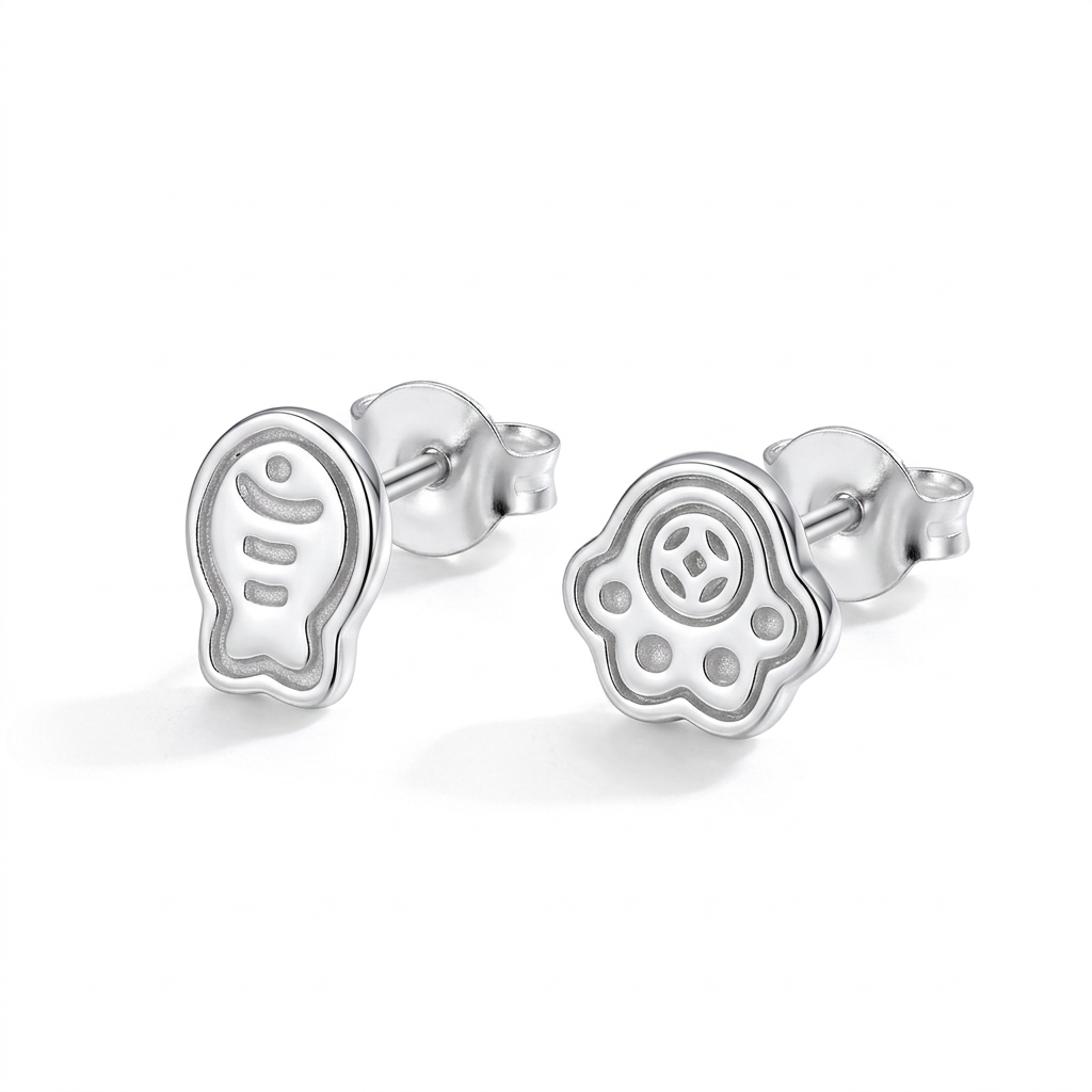 Aretes Pez y Osito