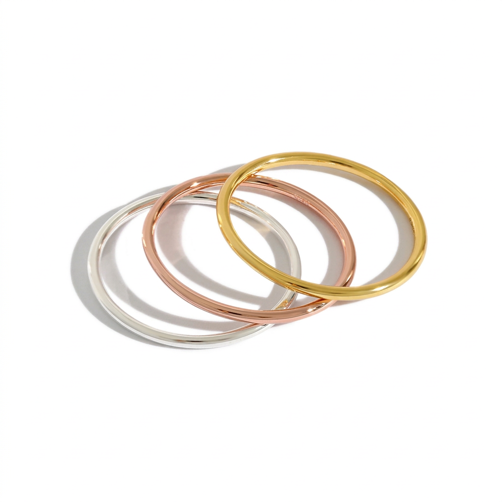 Anillo Líneas Lisas