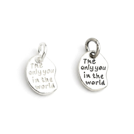 Dije Geométrico Negro o Plateado