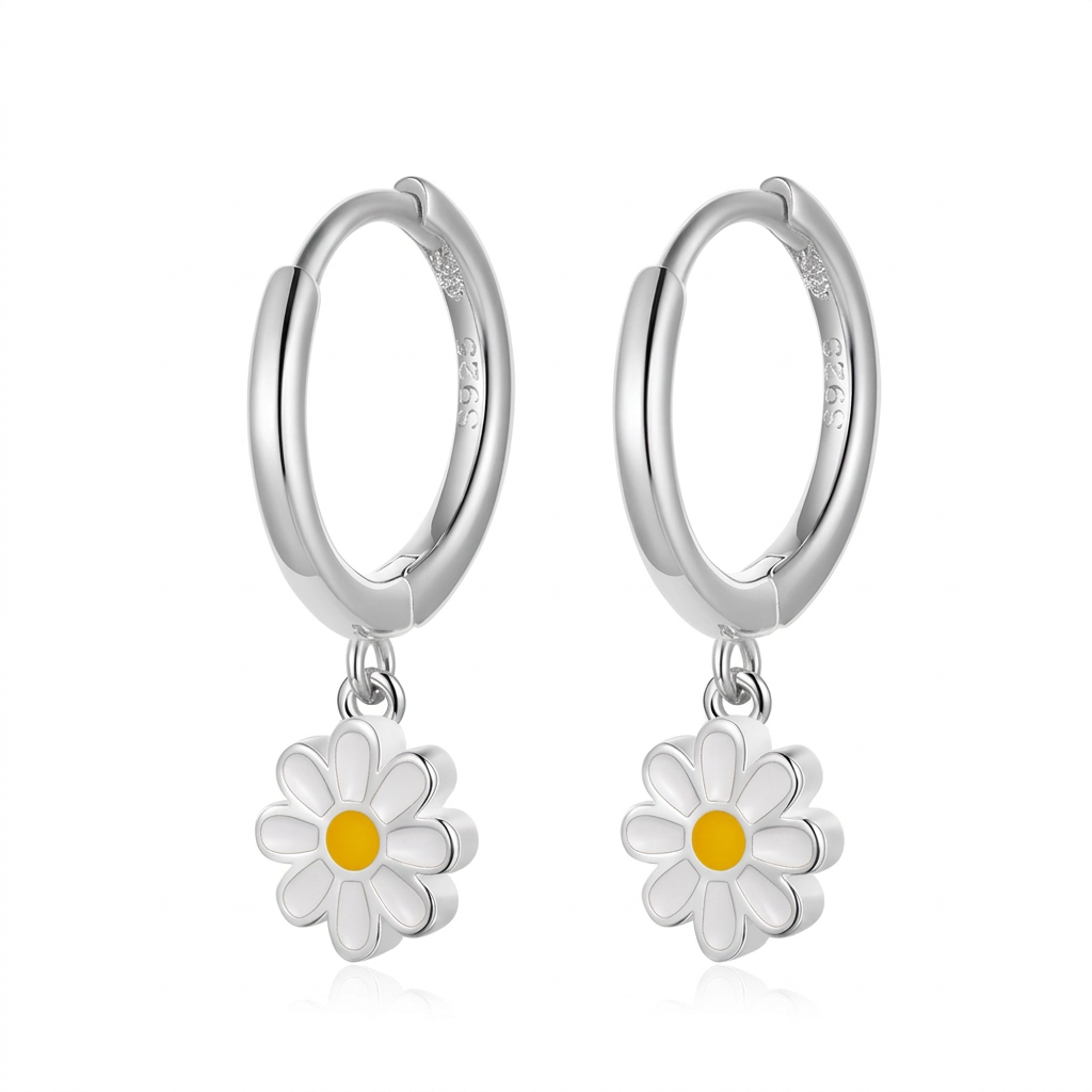 Arracadas con Flor