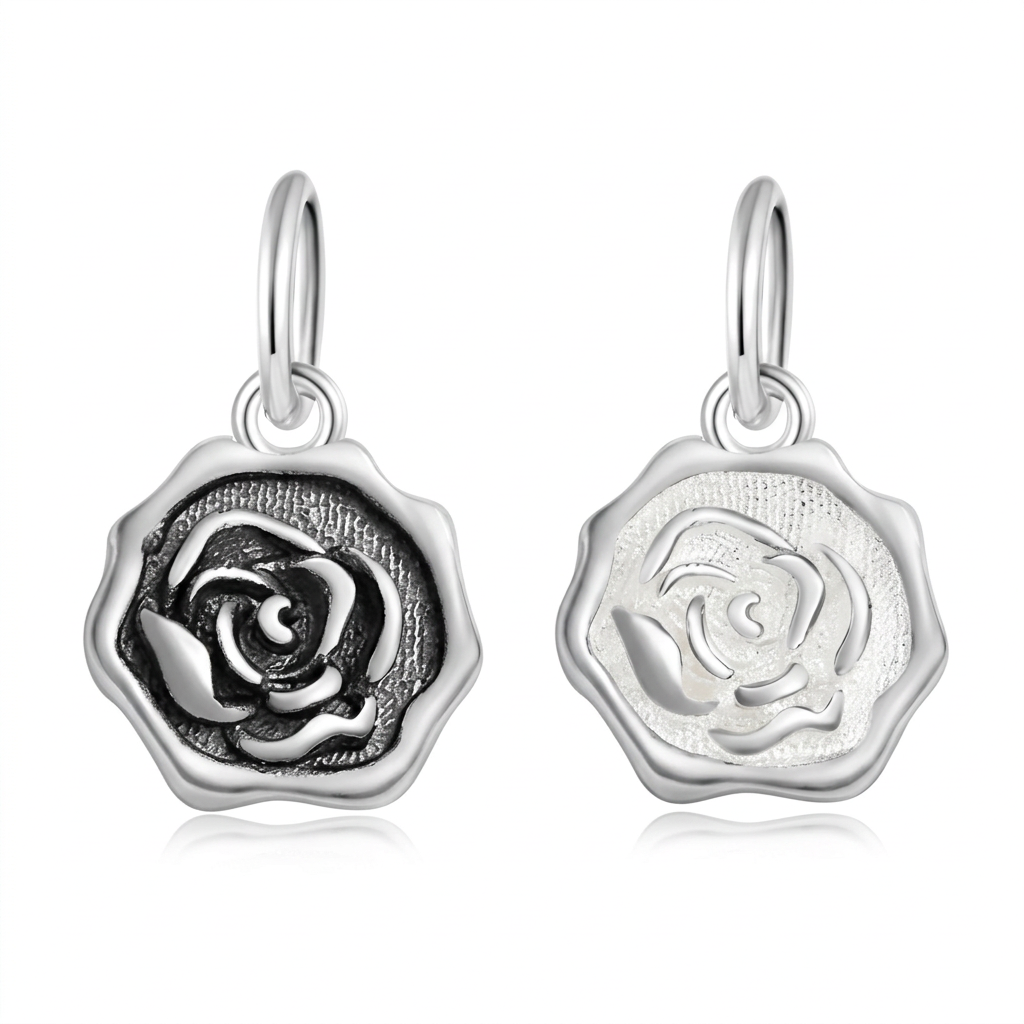 Dije Rosa Romántica