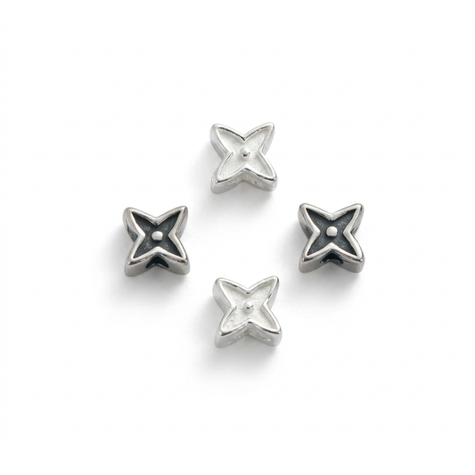 Separador Trébol de Cuatro Hojas y Estrella