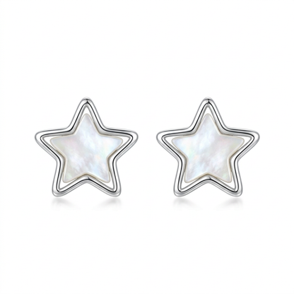 Aretes Estrella de Madreperla