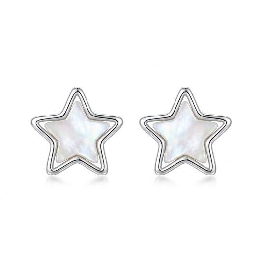 Aretes Estrella de Madreperla