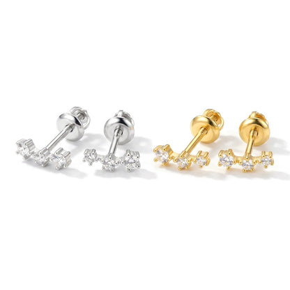 Aretes Cuadrados de la Suerte