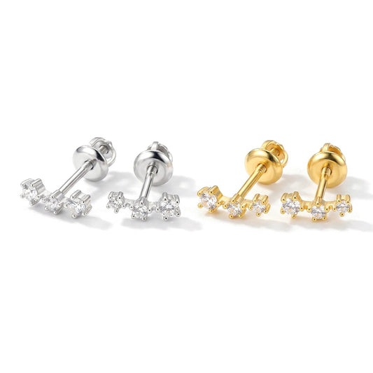 Aretes Cuadrados de la Suerte