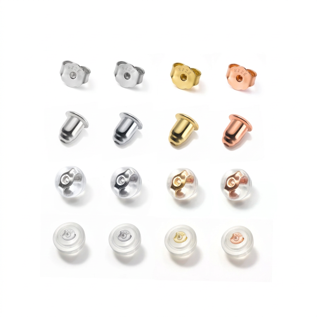 Tapones de Silicón para Aretes